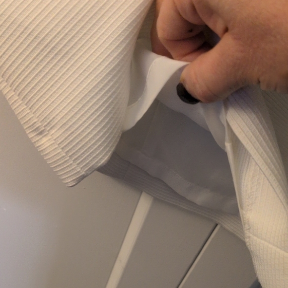 NWOT Tahari AurtherS.Levine Ivory Mini Dress - Picture 5 of 9